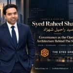 Syed Raheel Shahzad with GACM representing governance, strategy, oversight, authority, accountability and institutional control