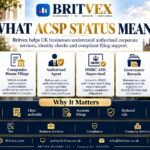 Britvex Companies House ACSP registration explained through identity verification, authorized corporate services, company filings, HMRC AML supervision and compliance controls
